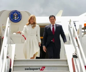 Marco Rubio llega a Ecuador para reunirse con Daniel Noboa y afianzar el combate al crimen organizado