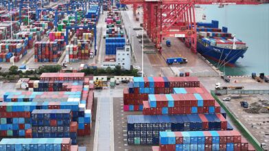 Las exportaciones chinas crecieron un 18,6 % interanual en agosto