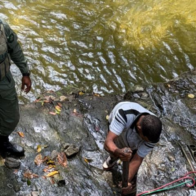 Medio Ambiente desmantela represa ilegal en el río Yabija y restablece su cauce