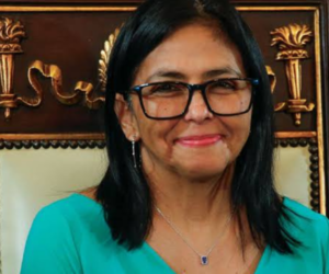 Delcy Rodríguez y Donald Trump, a un día de un histórico encuentro
