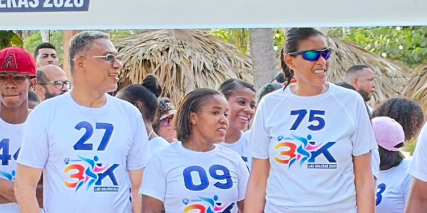 Las Galeras 3K debuta con jornada deportiva que reúne a corredores y comunidad