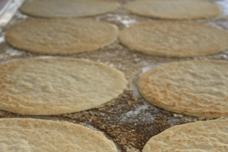 Productores de casabe.