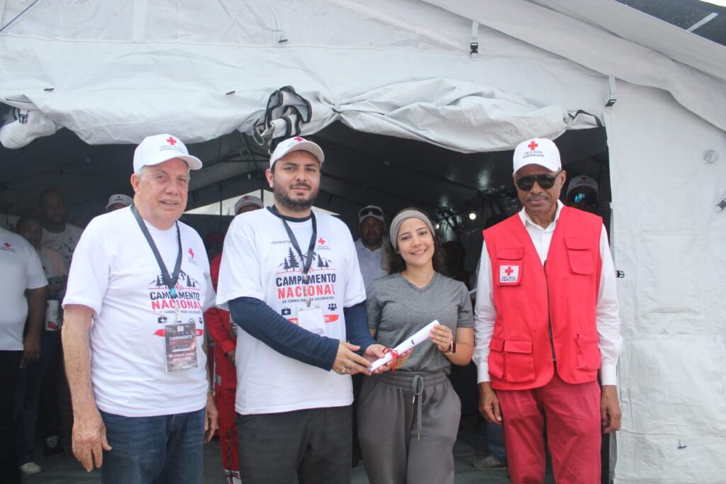 Cruz Roja Dominicana culmina formación de más de 270 socorristas