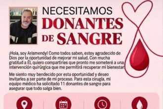 Arismendy solicita donantes de sangre previo a intervención quirúrgica