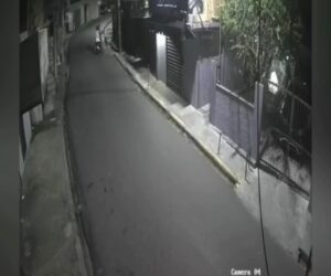 Cámaras de seguridad captan atraco armado a una pareja en presencia de un menor de 5 años en SDO