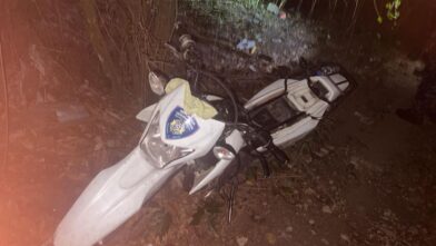 Policía recupera motocicleta robada a patrulla mixta durante asalto en Santiago