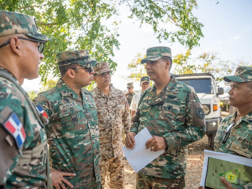 Ejército realiza supervisión militar de tres días en la frontera con Haití