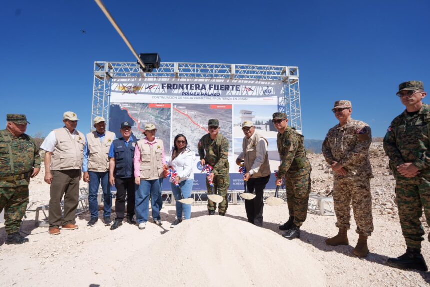 Gobierno inicia construcción de 14.5 kilómetros de verja perimetral fronteriza en Jimaní