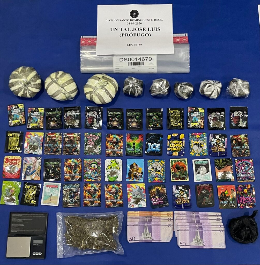 DNCD y MP detienen a 36 personas y ocupan más de 15 mil gramos de drogas en Santo Domingo Este