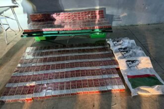 Policía ocupa 55,600 cigarrillos durante operativo preventivo en Capotillo