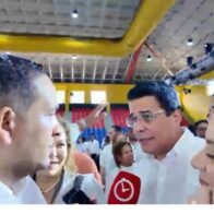 David Collado recibe ovación durante su llegada a la Convención Nacional del PRM