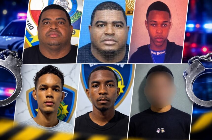 Policía captura en 72 horas a cinco prófugos buscados en Santo Domingo Este