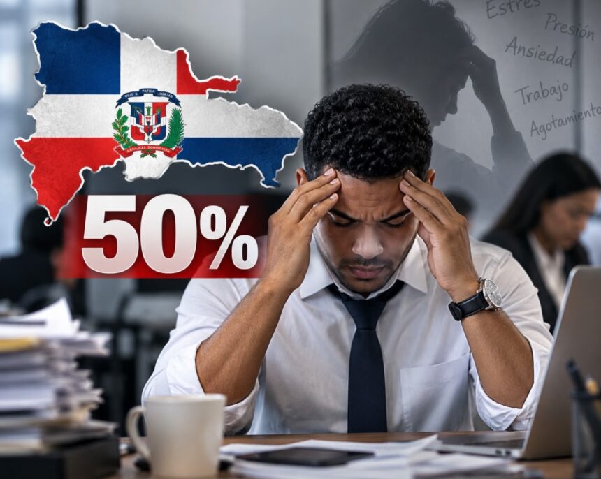República Dominicana registra el mayor nivel de estrés laboral de la región, según Gallup