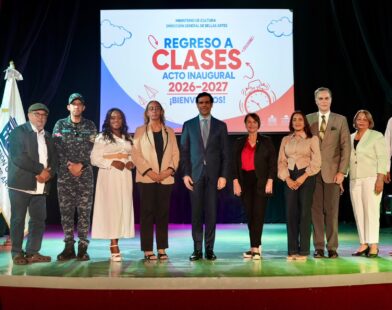 Ministerio de Cultura y Bellas Artes dan inicio al ciclo formativo 2026-2027 para miles de estudiantes en todo el país