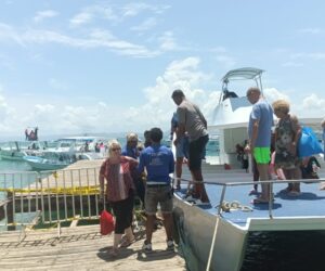 Muelle público de Cayo Levantado en Samaná permanece colapsado y representa un alto riesgo