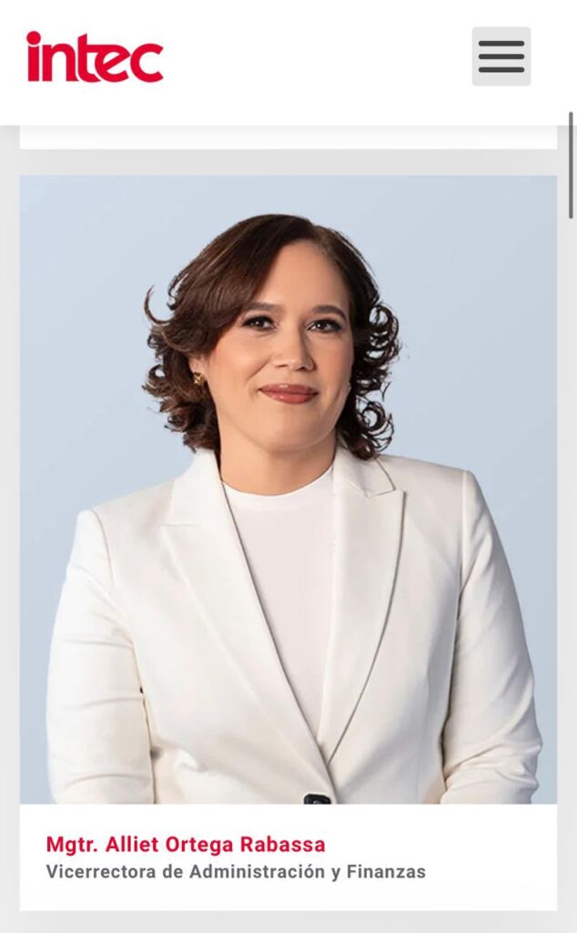 Cuestionan designación de Alliet Ortega Rabassa en comisión de veeduría de DO Sostenible por conflictos de interés
