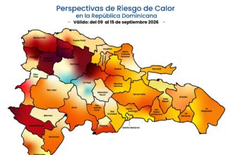 Indomet advierte calor de severo a extremo en RD con temperaturas que rozan los 40 °C