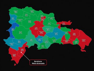 Barahona se coloca entre las provincias con mayor respaldo a Dominicanos Primero al alcanzar 190 % de su meta