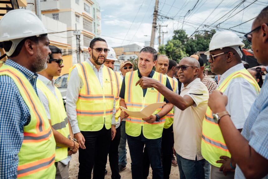 Jean Luis Rodríguez supervisa intervención de más de RD$130 millones en Los Praditos