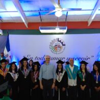 Ministro de Educación participa en la graduación de 180 bachilleres técnicos en el ITESIL de Dajabón