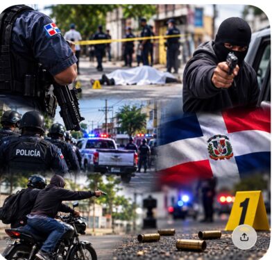 Violencia RD: homicidios, asaltos y enfrentamientos marcan el fin de semana