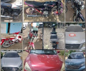 Policía Nacional detiene 11 personas y recupera vehículos y motocicletas durante operativos en Santiago