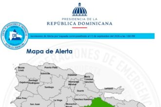 El Gran Santo Domingo y San Cristóbal en alerta verde por lluvias