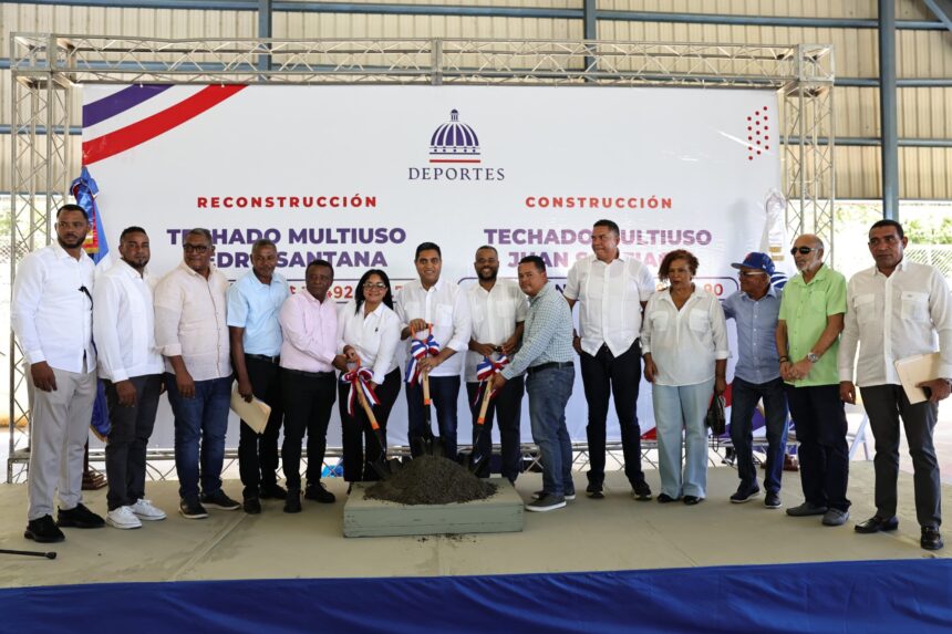Kelvin Cruz inicia construcción de siete multiusos en la Región Sur con inversión de RD$200 millones