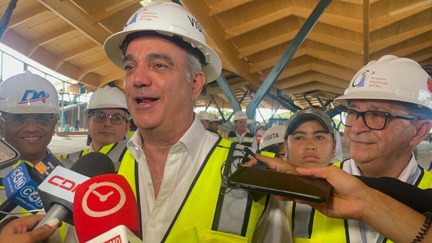 Abinader: ampliación del Aeropuerto Cibao duplicará capacidad de pasajeros y fortalecerá desarrollo del Cibao