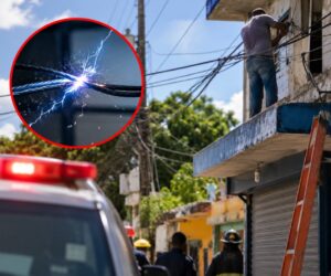 Hombre muere por descarga eléctrica mientras manipulaba un alambre en Piedra Linda