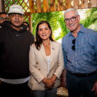 Leah Campos, Gonzalo Castillo y Santiago Matías coinciden en Azua