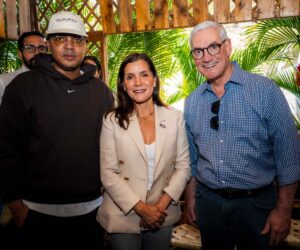 Leah Campos, Gonzalo Castillo y Santiago Matías coinciden en Azua