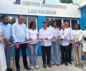 Julio Landrón inaugura centro de diagnóstico en Las Galeras