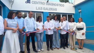 Julio Landrón inaugura centro de diagnóstico en Las Galeras