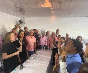Yunior Figueroa suma respaldos a Carolina Mejía en SDN