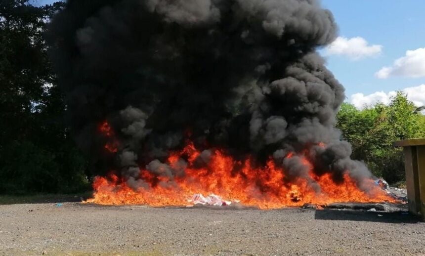 Más de 2,300 kilos de cocaína y marihuana son destruidos por el Inacif