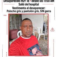 Buscan a cobrador de la ruta 99 desaparecido tras salir de un hospital