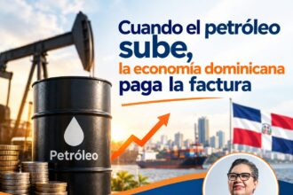 Cuando el petróleo sube, la economía dominicana paga la factura