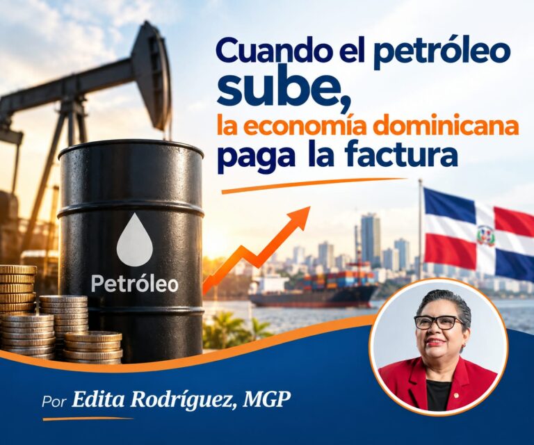 Cuando el petróleo sube, la economía dominicana paga la factura