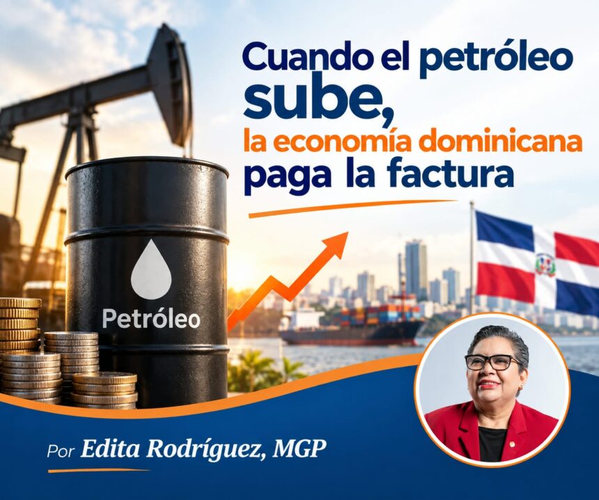 Cuando el petróleo sube, la economía dominicana paga la factura
