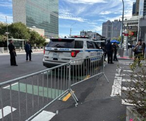 Restringen tránsito vehicular en calles cercanas a la sede de la ONU por Asamblea General