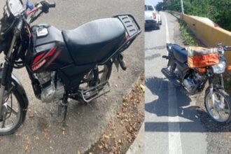 Apresan hombre con motocicleta reportada como robada en La Vega