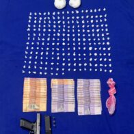 DNCD ocupa 731 gramos de presunta cocaína y una pistola durante operativo en El Factor de Nagua