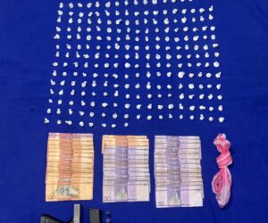 DNCD ocupa 731 gramos de presunta cocaína y una pistola durante operativo en El Factor de Nagua