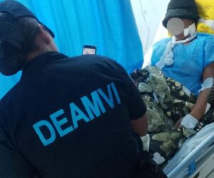 DEAMVI apresa en Haina a hombre acusado de herir con arma blanca a su pareja