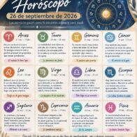 Horóscopo del 26 de septiembre de 2026: predicciones para los 12 signos