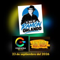 Compostela 104.3 FM y LA 104FM dedican su programación a Ramón Orlando por sus 50 años en el arte