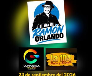 Compostela 104.3 FM y LA 104FM dedican su programación a Ramón Orlando por sus 50 años en el arte
