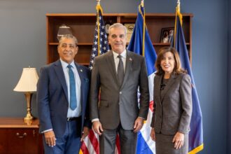 Abinader y Hochul fortalecen cooperación bilateral en gestión de emergencias e infraestructura