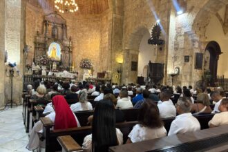 Iglesia de Nuestra Señora de las Mercedes, ubicada en la Zona Colonial de Santo Domingo.
